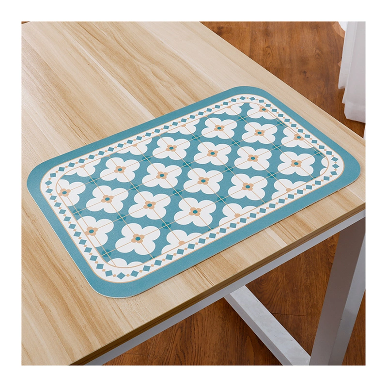 Placemats PVC Cup Placemat Dining Slip Dish Mats Woven Mesh 2022 New Design Anti Wholesale for Kitchen &Amp; Heat Non Table Mat