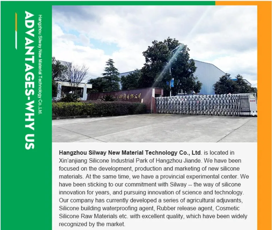 Potassium Methyl Silicate Silicone Water Repellent Silway714 Provides Waterproofing for Stone Building and Tiles