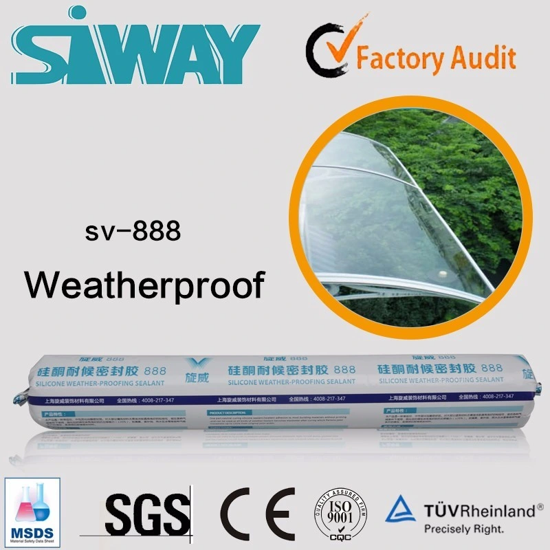 Electronic Single Component Weatherproof Silicone Sealant for Sealing