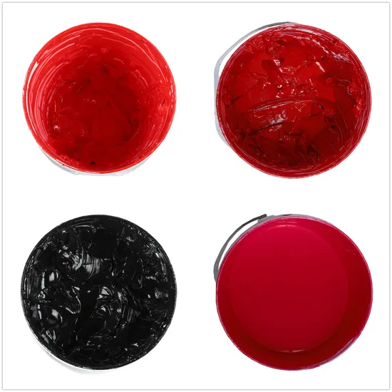 Liquid Silicone Pigment Ink for Textile Screen Printing 