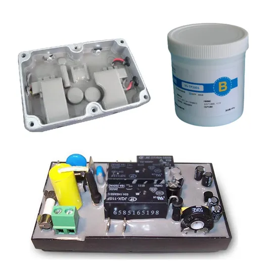 High Thermal Conductivity EV Battery Silicone Rubber Potting Compound 