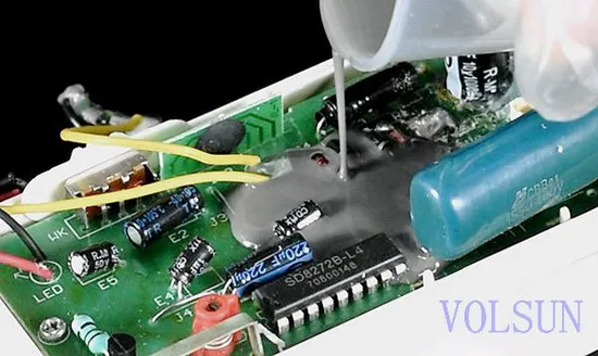 Encapsulate CPU Epoxy Chemicals 1001 Thermally Conductive Silicone Liquid Potting Compound 