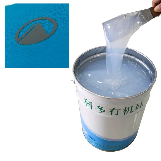 Cost Effective Liquid Silicone Printing Ink for Knitted Wool Printing 