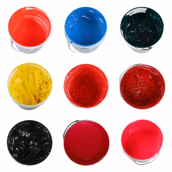 Cheap Wholesale Liquid Silicone Pigment Ink for Textile Screen Printing