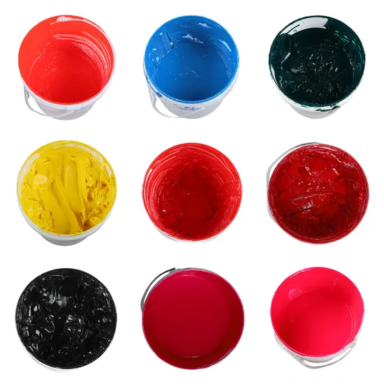 Liquid Silicone Pigment Ink for Textile Screen Printing (High Concentration) 