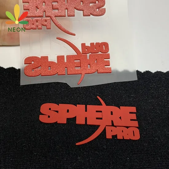 High Quality Washable Silicone Raised Heat Transfer Label Garment Labels for Garment 