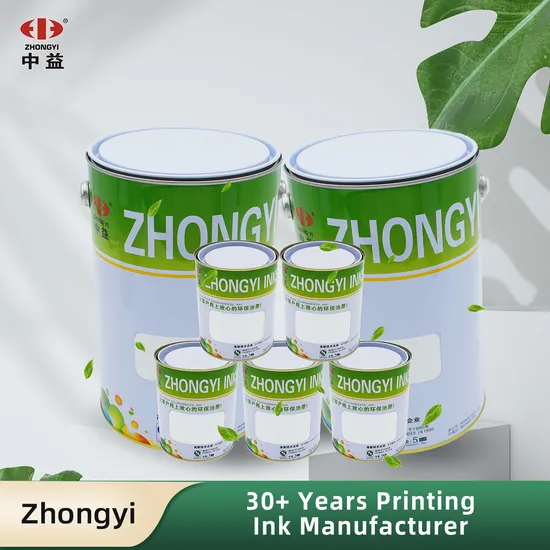 Zhongyi Snd Series Waterproof Nylon Cloth Screen Printing Ink, Solvent Based Printing Ink for Waterproof Appliances, Umbrellas, Waterproof Clothing 
