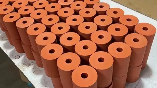 Silicone Rubber Rolls Are Used for Printing in Heat Transfer Machines 
