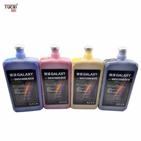 Cheap Price Original 100% Galaxy Eco Solvent Ink for Epson Dx5 3212ld+ 1812AG+ 1818AA+ Printer