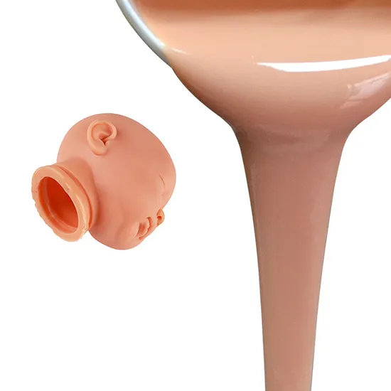 Factory Direct Supplier RTV 2 Liquid Silicone Rubber Material for Human Body Mold Making Low Hardness Silicone Raw Material 